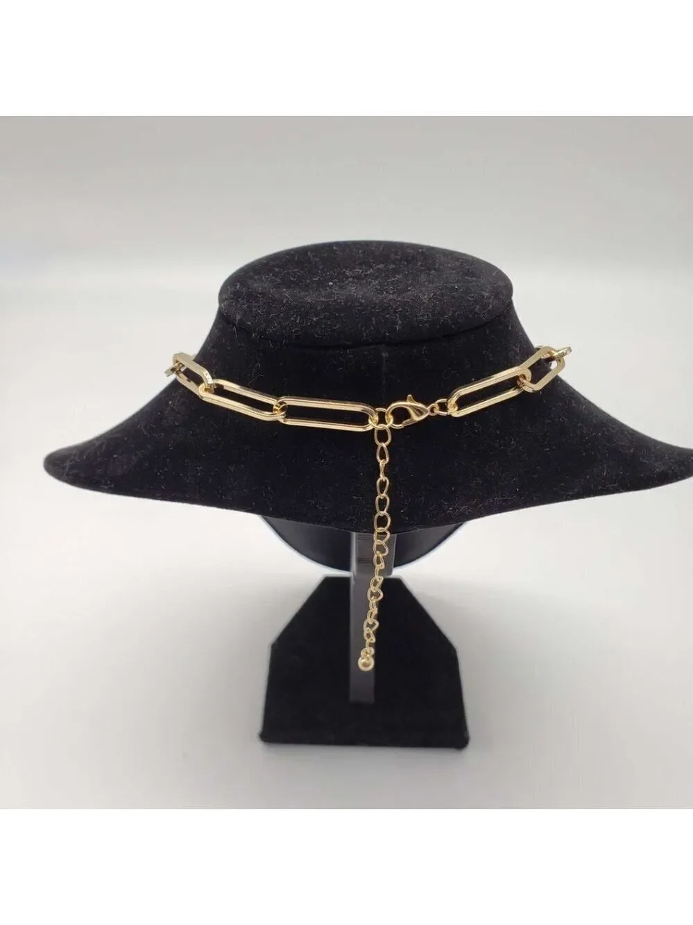 Authentic Louis Vuitton Lock & Key with Unbranded Gold Plated Chain Necklace